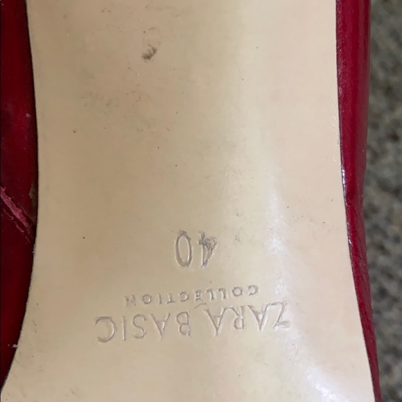 Zara Red Boots - Picture 4 of 4